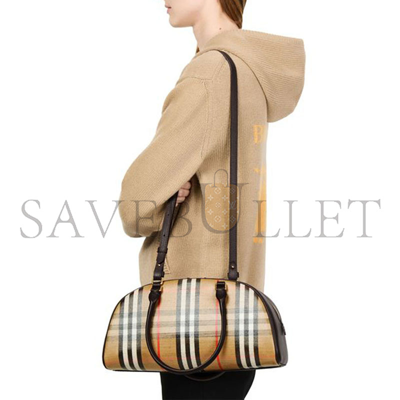 BURBERRY HIGHLANDS BOWLING BAG (33.5*17*12.5cm)